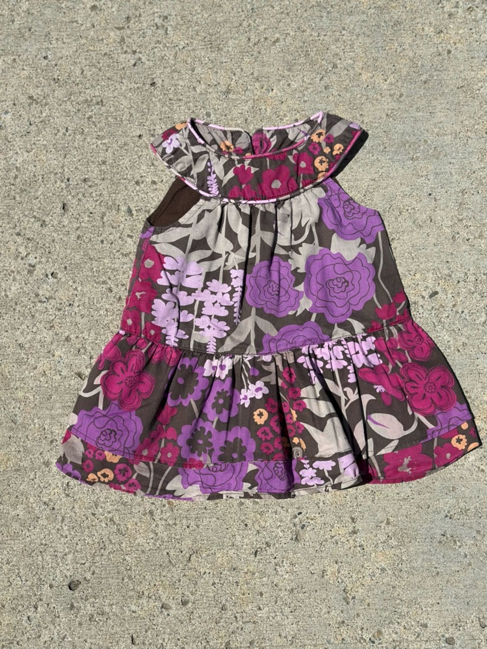 2000s Old Navy Baby Dress with Floral Print